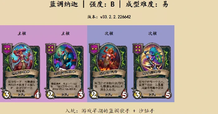 炉石传说酒馆战棋蓝调娜迦怎么玩,炉石传说