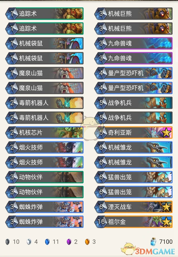 炉石传说暗影崛起热门卡组,炉石传说