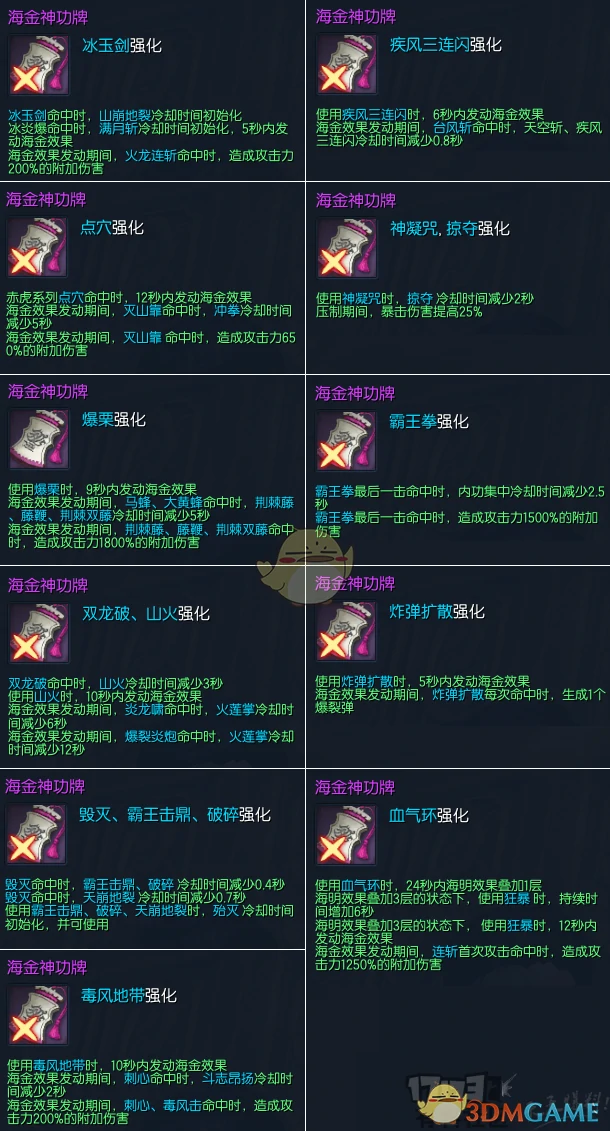 剑灵金系神功牌上线