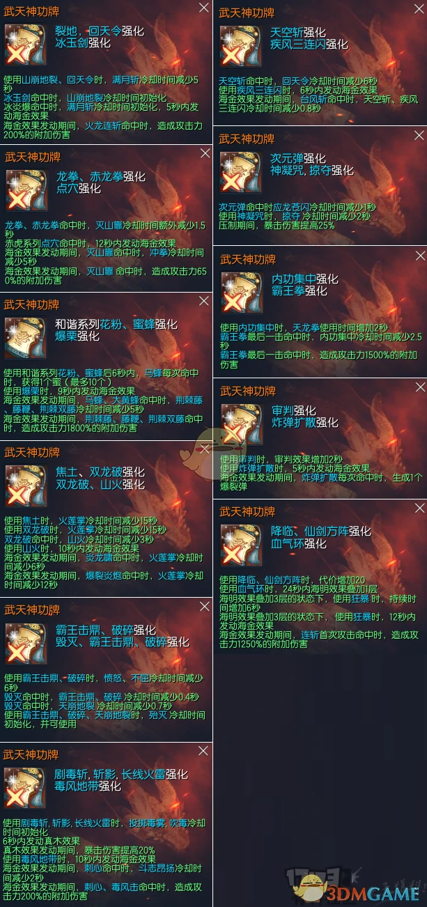 剑灵金系神功牌上线