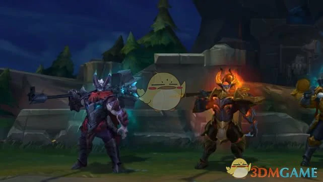 LOL金属重做皮肤特效,LOL