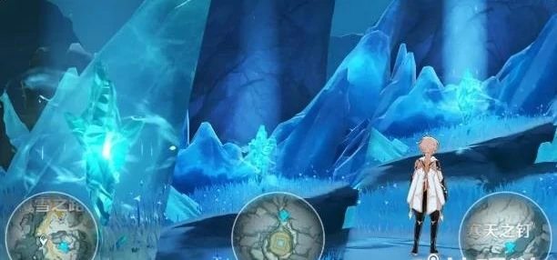雪山碎片位置示意图