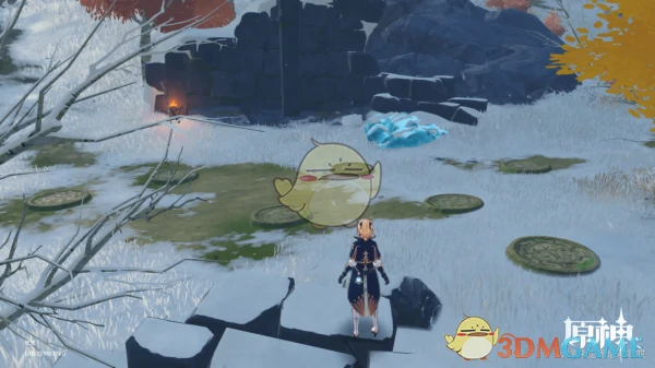 原神雪山宝藏在哪里,原神
