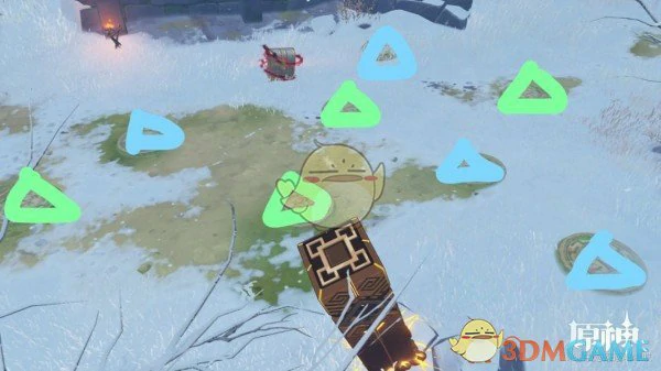 原神雪山宝藏在哪里,原神