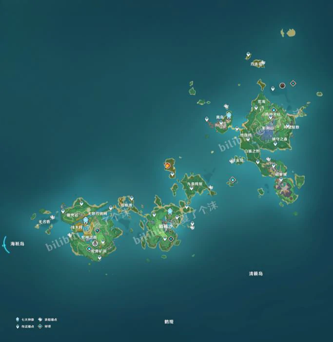 秘境副本大全,原神