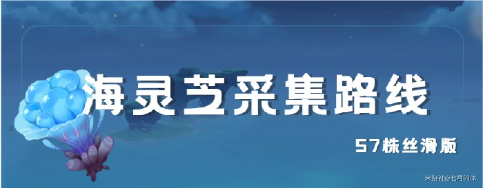 原神海灵芝分布图,原神