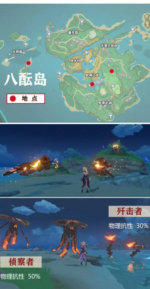 遗迹机兵位置一览,原神