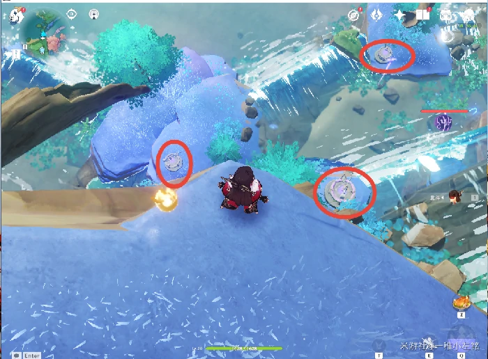 珊瑚宫瀑布探针怎么解,原神