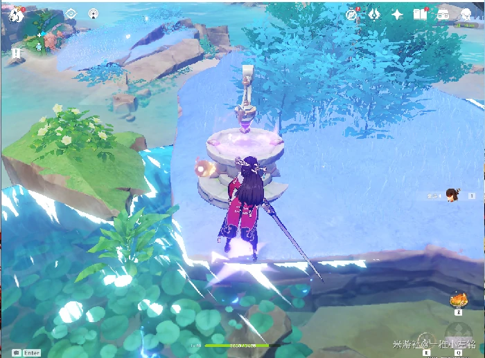 珊瑚宫瀑布探针怎么解,原神