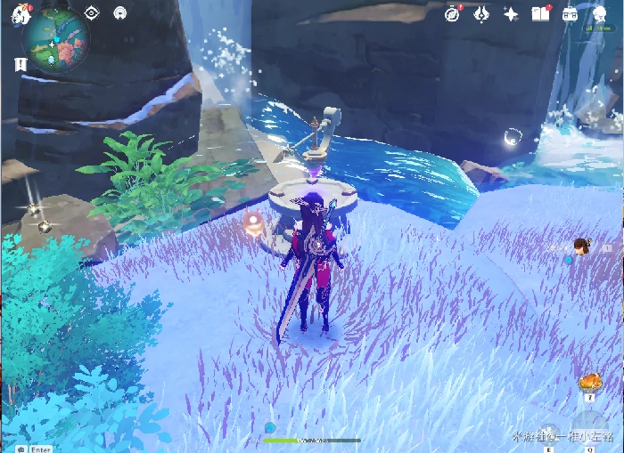 珊瑚宫瀑布探针怎么解,原神