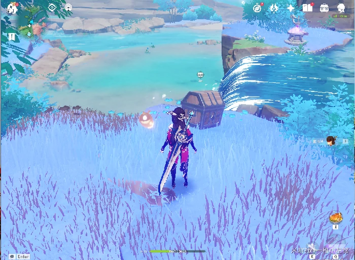 珊瑚宫瀑布探针怎么解,原神
