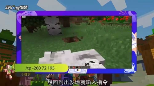 怎么传送坐标,我的世界