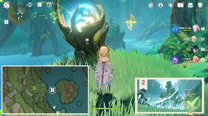 静态风景任务怎么开启,原神