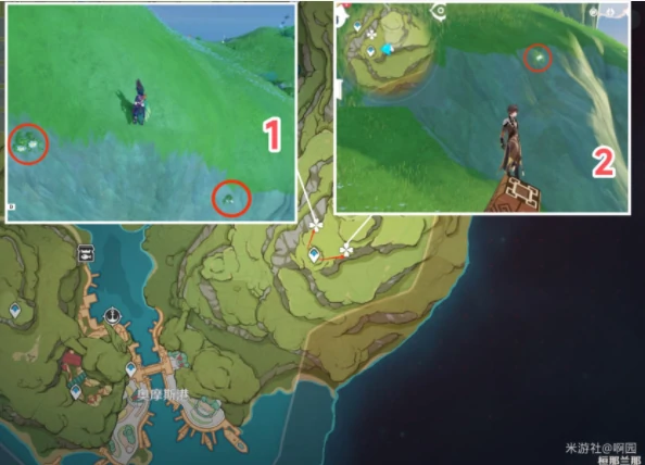 劫波莲分布图,原神