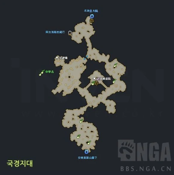 阿米斯特可可种子与鸟瞰点位置一览,命运方舟