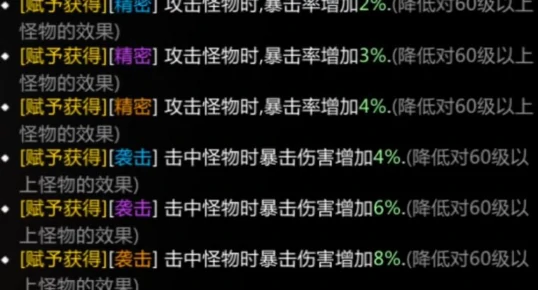 手镯加成属性一览,命运方舟