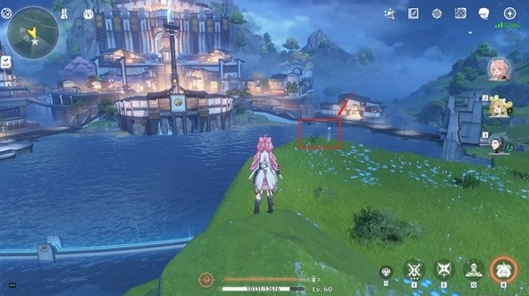 中曲台地观景点位置一览,鸣潮