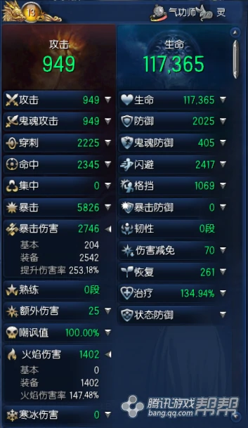 气功师装备
