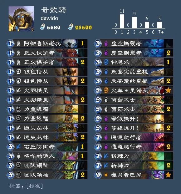 炉石传说拉斯塔哈大乱斗全职业上分卡组,炉石传说