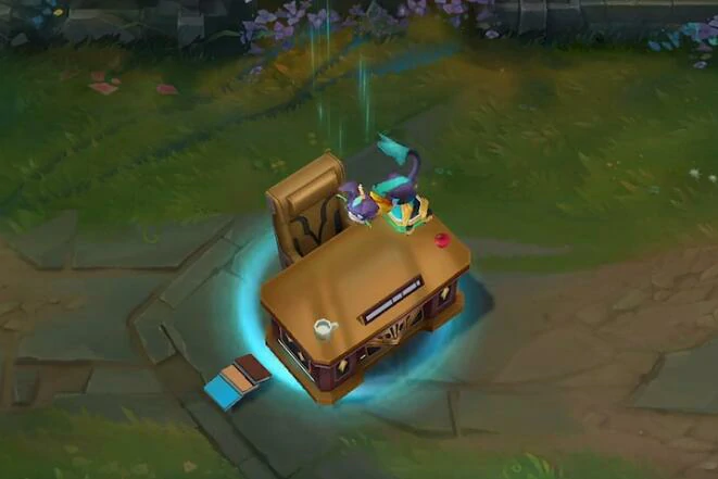 LOL战斗学院悠米皮肤介绍,LOL