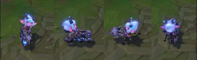 LOL麦林炮手崔丝塔娜小恶魔皮肤及其炫彩一览,LOL