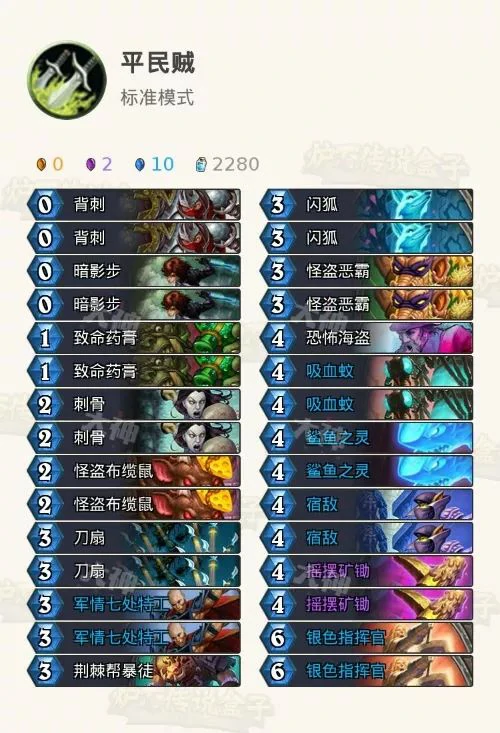高性,炉石传说