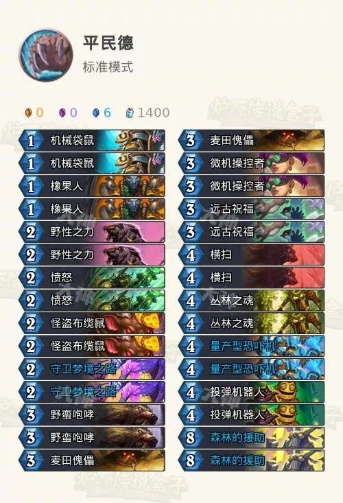 高性,炉石传说