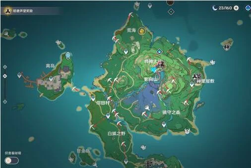 紫晶矿高效采集路线,原神