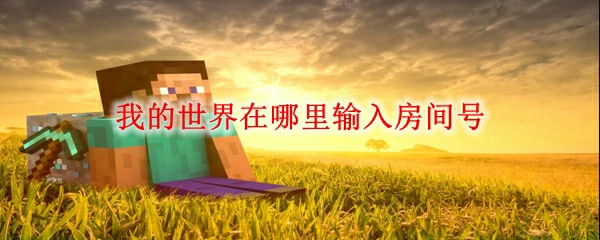 我的世界在哪里输入房间号,我的世界