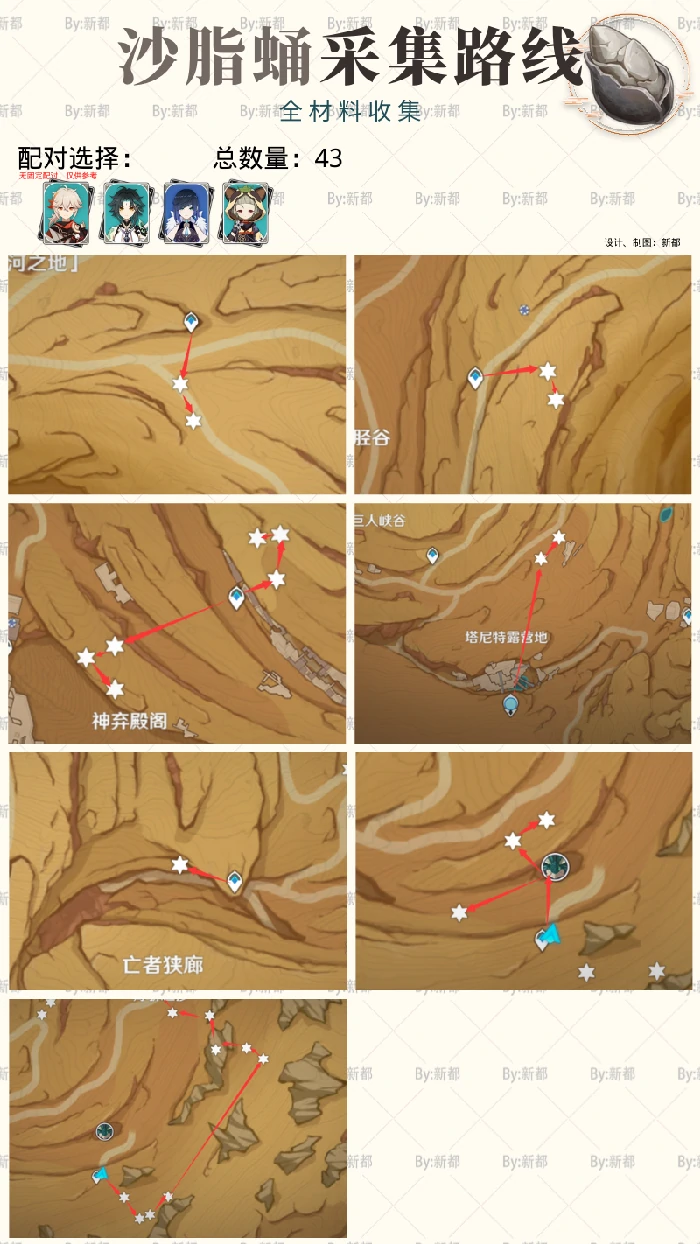 原神沙脂蛹采集路线,原神