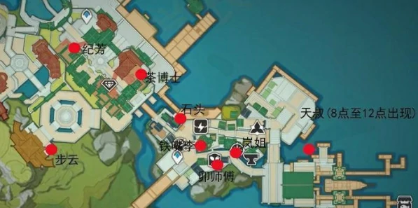 原神七圣召唤大世界牌手位置介绍,原神