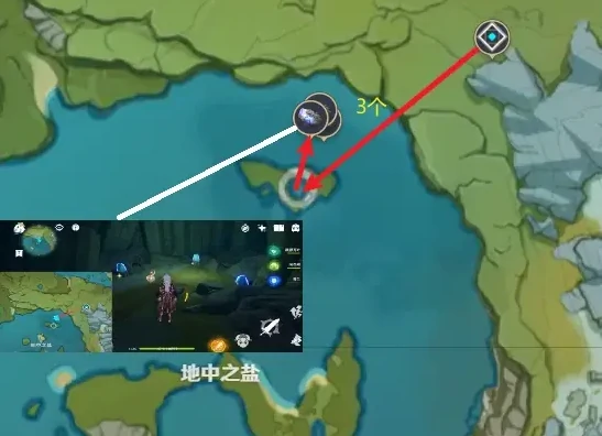 原神夜泊石快速采集路线,原神