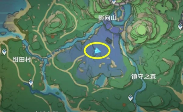 留念镜照的三只小狐狸位置,原神