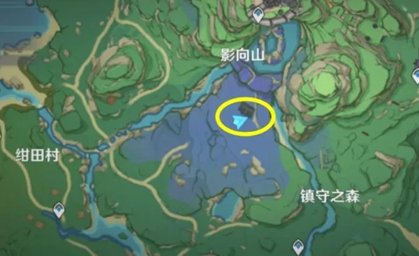 留念镜照的三只小狐狸位置,原神