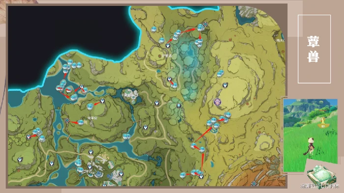 原神妮露突破材料收集路线,原神