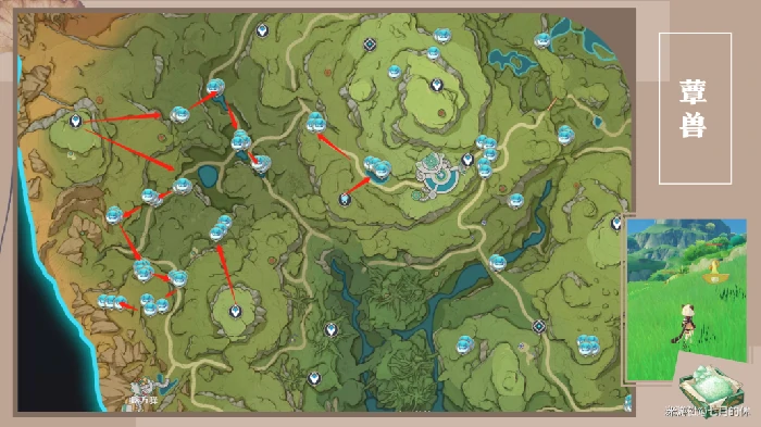 原神妮露突破材料收集路线,原神