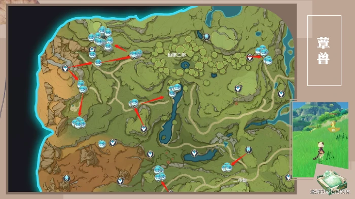原神妮露突破材料收集路线,原神