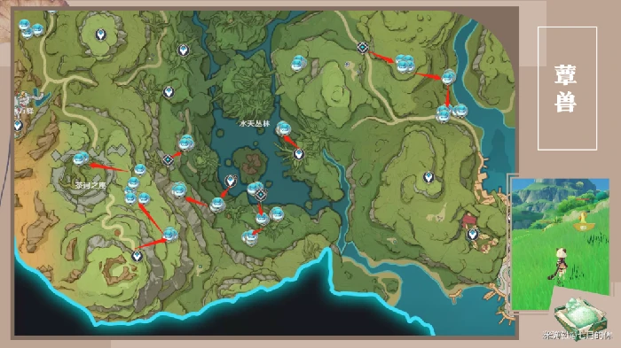 原神妮露突破材料收集路线,原神