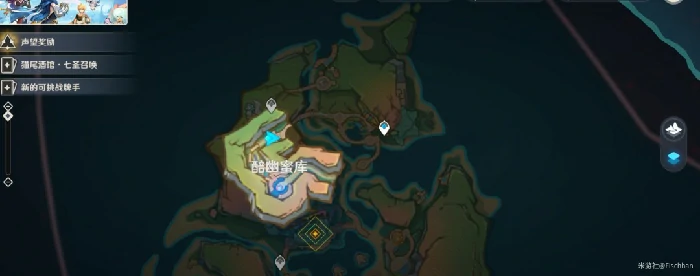 秘酿蜜露洞口在哪拍,原神