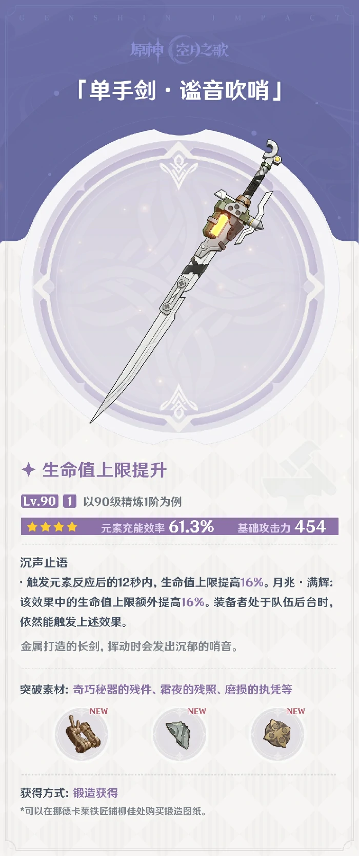 谧音吹哨属性效果一览,原神