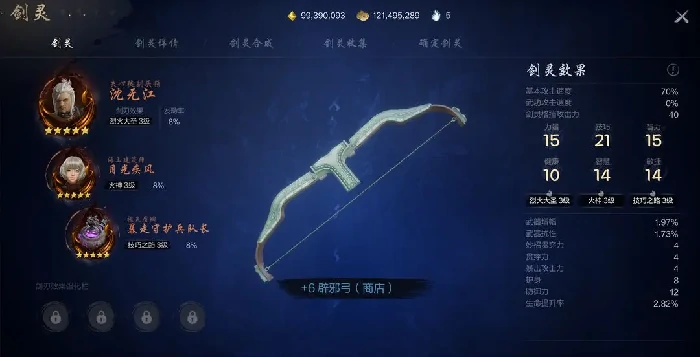 弓的剑灵搭配攻略