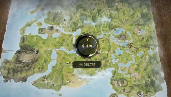 半月湖轶事位置一览