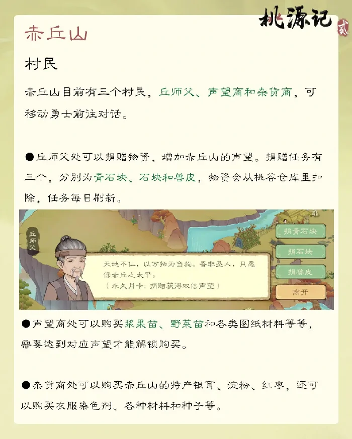 谷外地图赤丘山玩法介绍