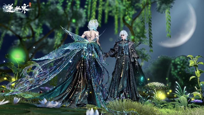 云梦萤星皮肤夜萝幽萤动作一览