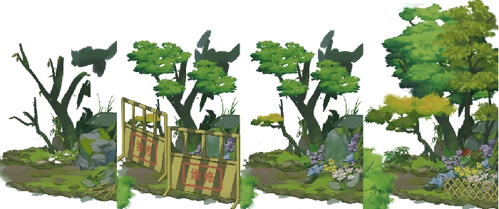 魔法之森植树区设施攻略