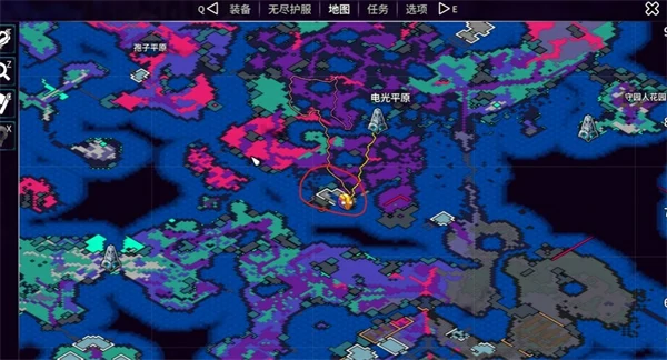 电光平原泡水盒子位置介绍