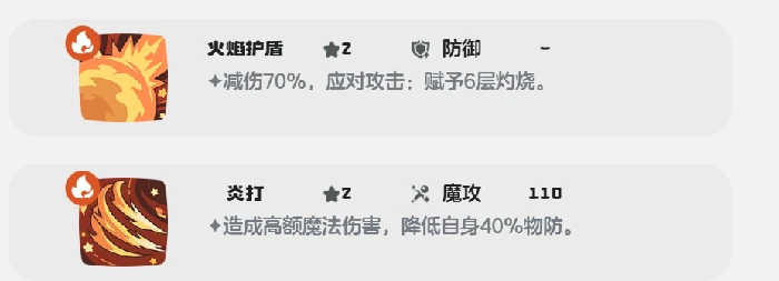 烈火守护技能搭配攻略