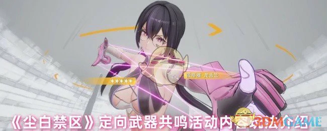 定向武器共鸣活动内容玩法介绍