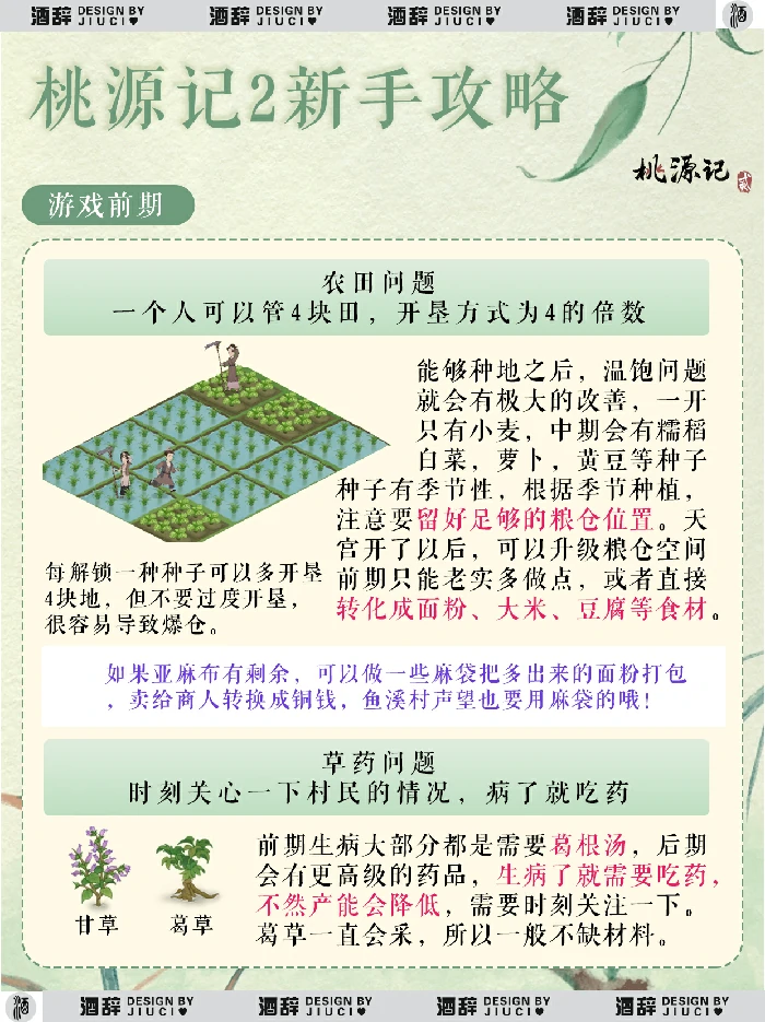 新手前期攻略技巧