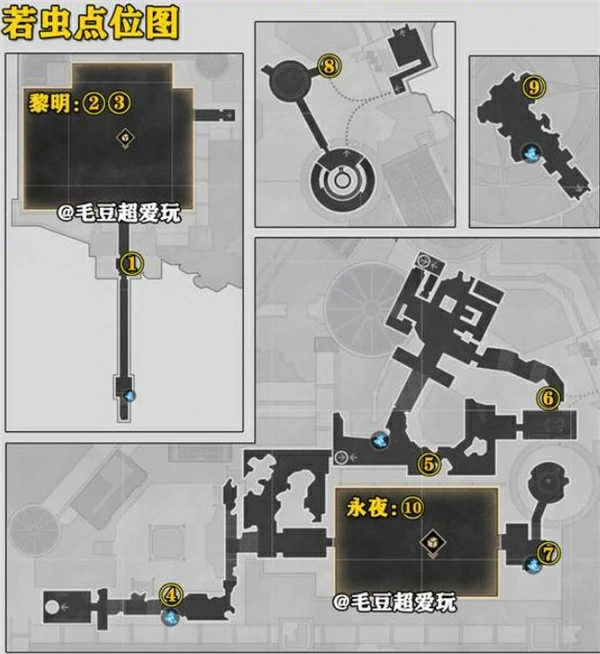 斯缇科西亚若虫位置一览